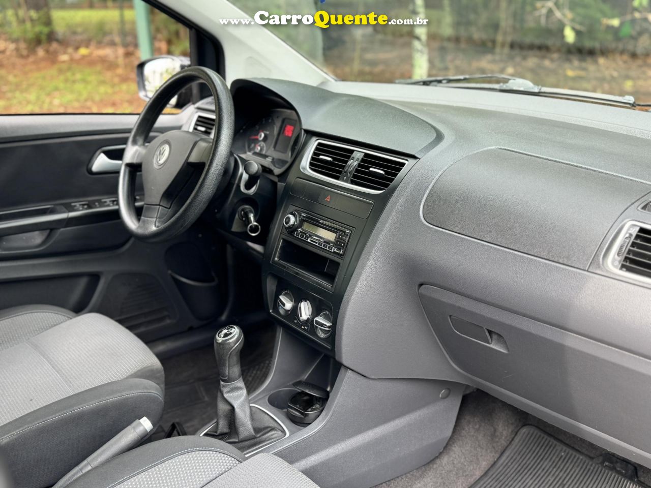 VOLKSWAGEN   SPACEFOX 1.6 1.6 TREND TOTAL FLEX 8V 5P   PRETO 2012 1.6 FLEX - Loja