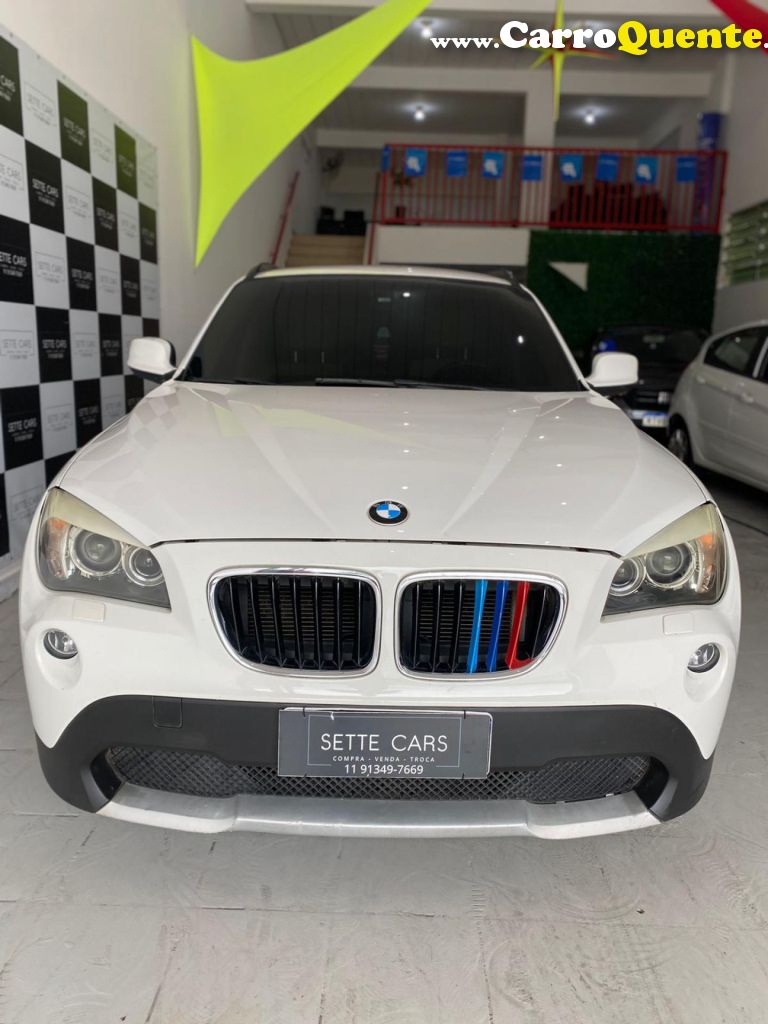 BMW   X1 SDRIVE 18I 2.0 16V 4X2 AUT.   BRANCO 2013 2.0 GASOLINA - Loja