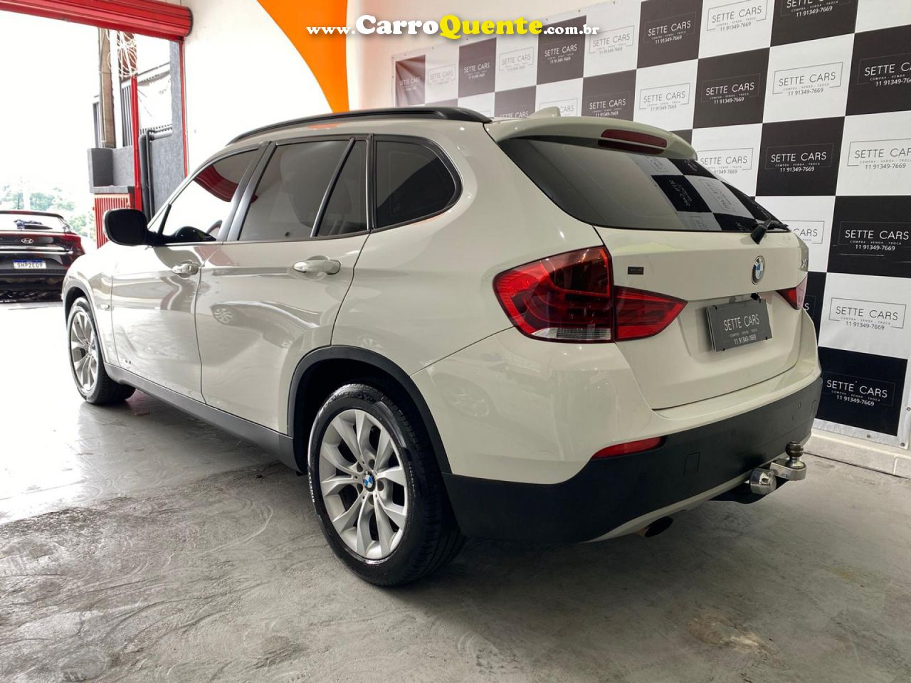 BMW   X1 SDRIVE 18I 2.0 16V 4X2 AUT.   BRANCO 2013 2.0 GASOLINA - Loja