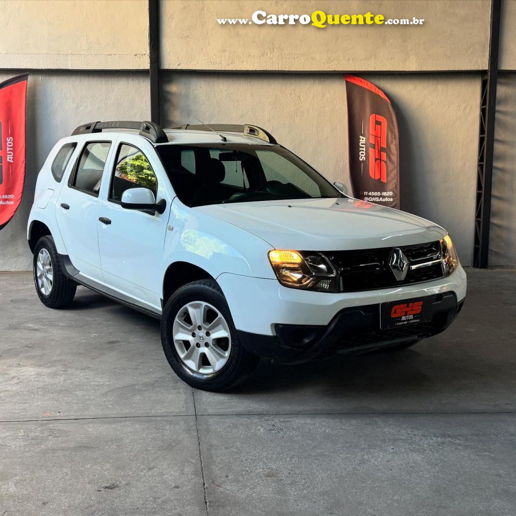 RENAULT   DUSTER EXPRESSION 1.6 HI-FLEX 16V MEC.   BRANCO 2016 1.6 FLEX - Loja