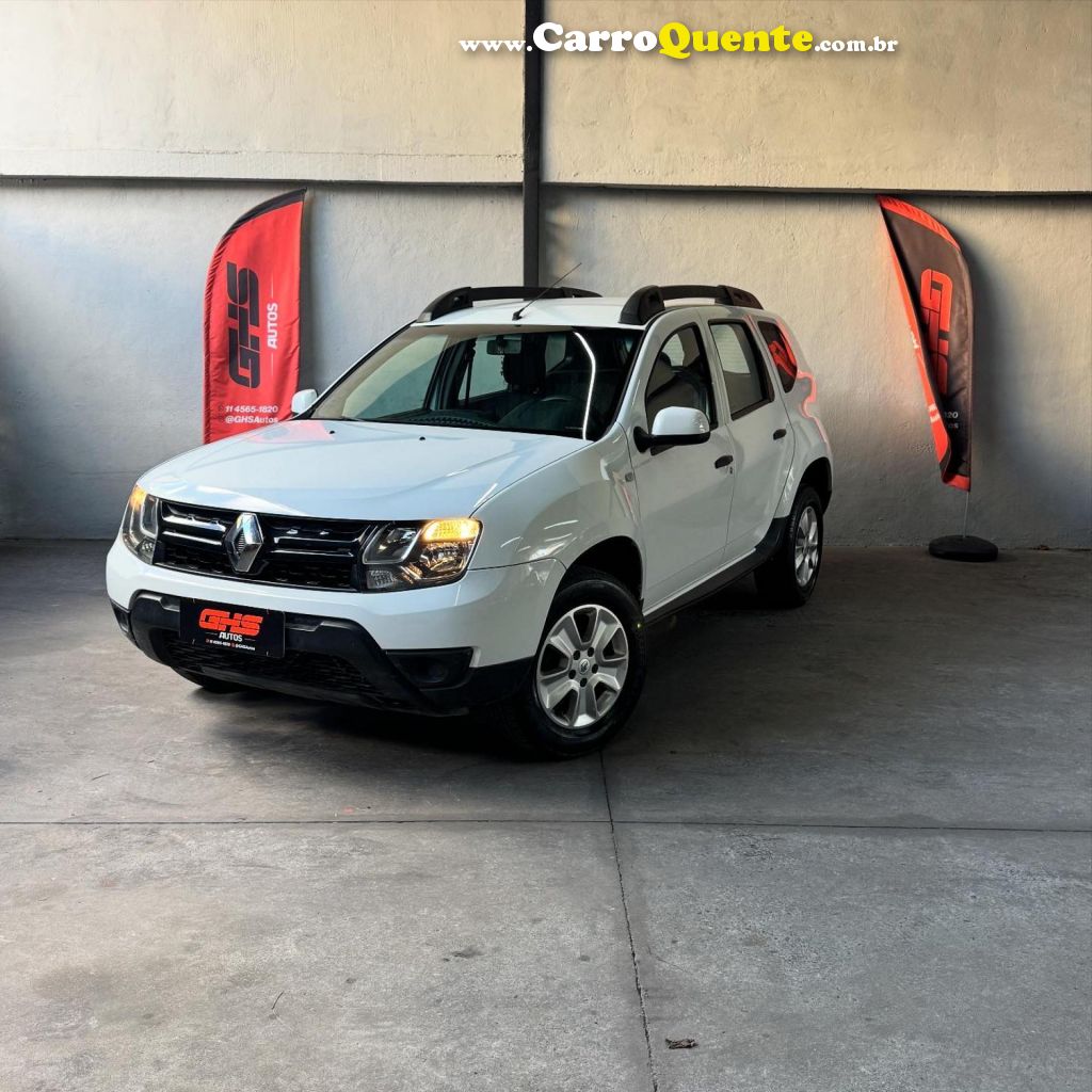 RENAULT   DUSTER EXPRESSION 1.6 HI-FLEX 16V MEC.   BRANCO 2016 1.6 FLEX - Loja
