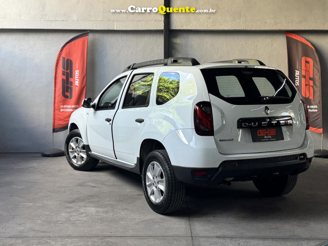 RENAULT   DUSTER EXPRESSION 1.6 HI-FLEX 16V MEC.   BRANCO 2016 1.6 FLEX - Loja