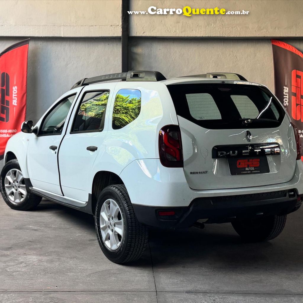 RENAULT   DUSTER EXPRESSION 1.6 HI-FLEX 16V MEC.   BRANCO 2016 1.6 FLEX - Loja