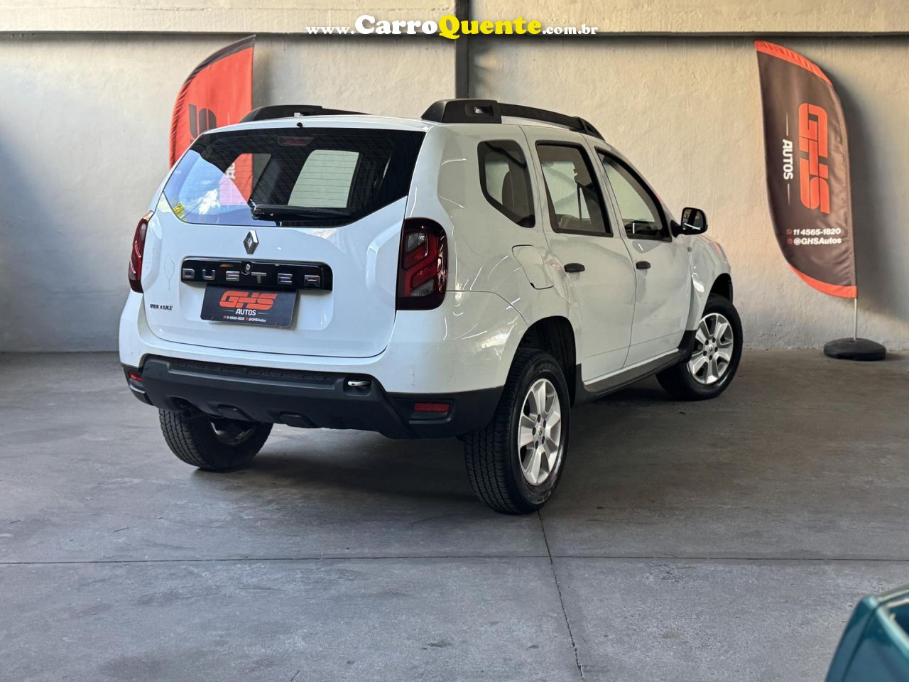 RENAULT   DUSTER EXPRESSION 1.6 HI-FLEX 16V MEC.   BRANCO 2016 1.6 FLEX - Loja