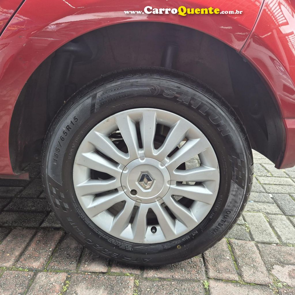 RENAULT   SANDERO PRIVILÈGE HI-FLEX 1.6 16V 5P AUT   VERMELHO 2013 1.6 FLEX - Loja