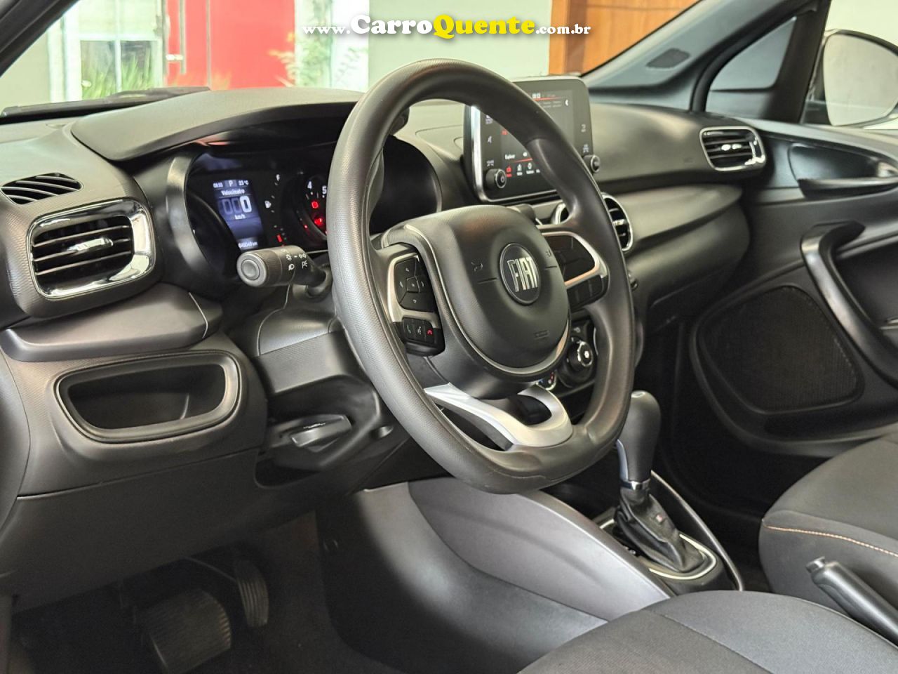FIAT   ARGO TREKKING 1.8 16V FLEX AUT.   PRETO 2021 1.8 FLEX - Loja