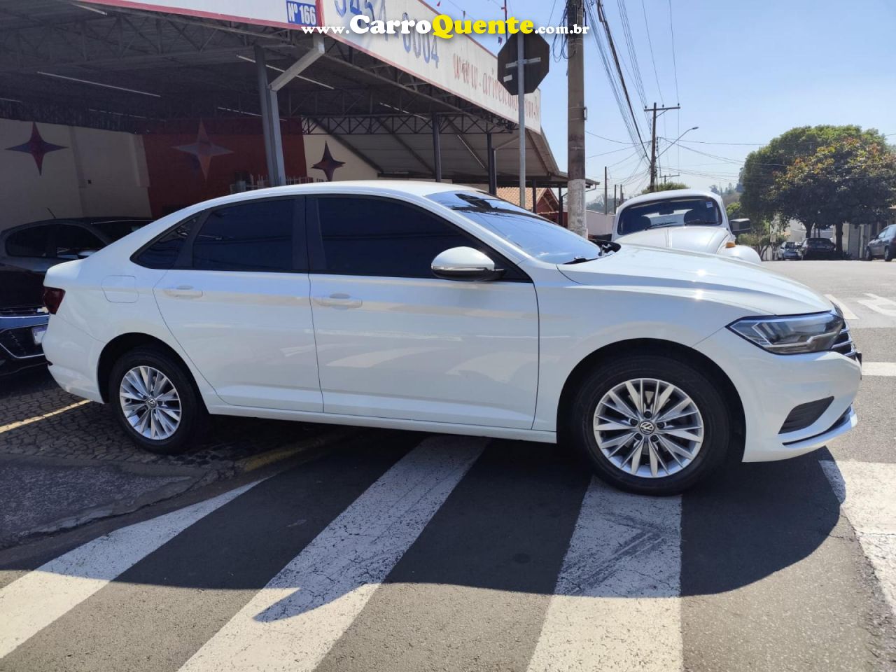 VOLKSWAGEN   JETTA 250 TSI 1.4 FLEX 16V AUT.   BRANCO 2019 1.4 FLEX - Loja