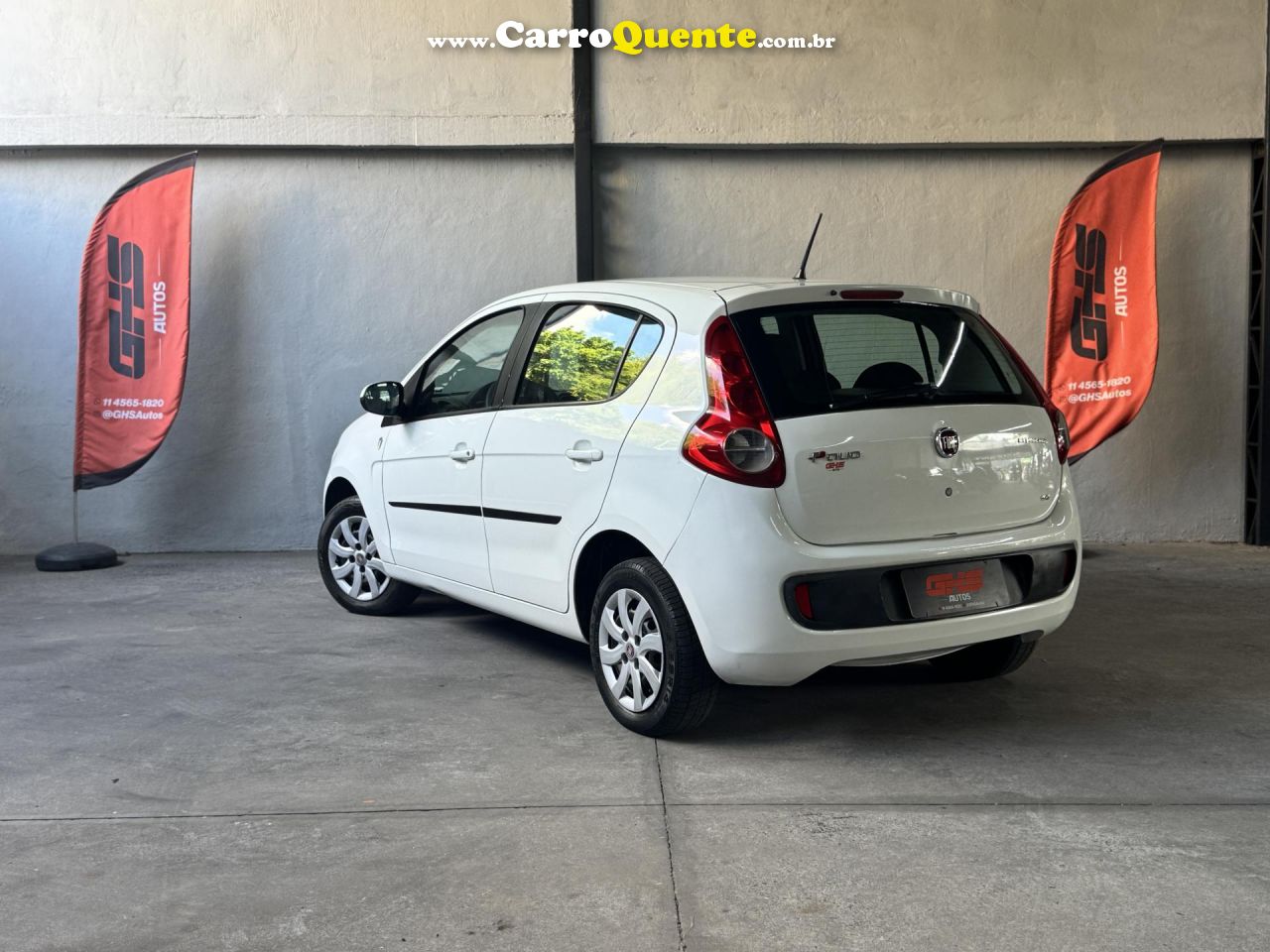 FIAT   PALIO ATTRA.ITÁLIA 1.4 EVO F.FLEX 8V 5P   BRANCO 2013 1.4 GASOLINA - Loja