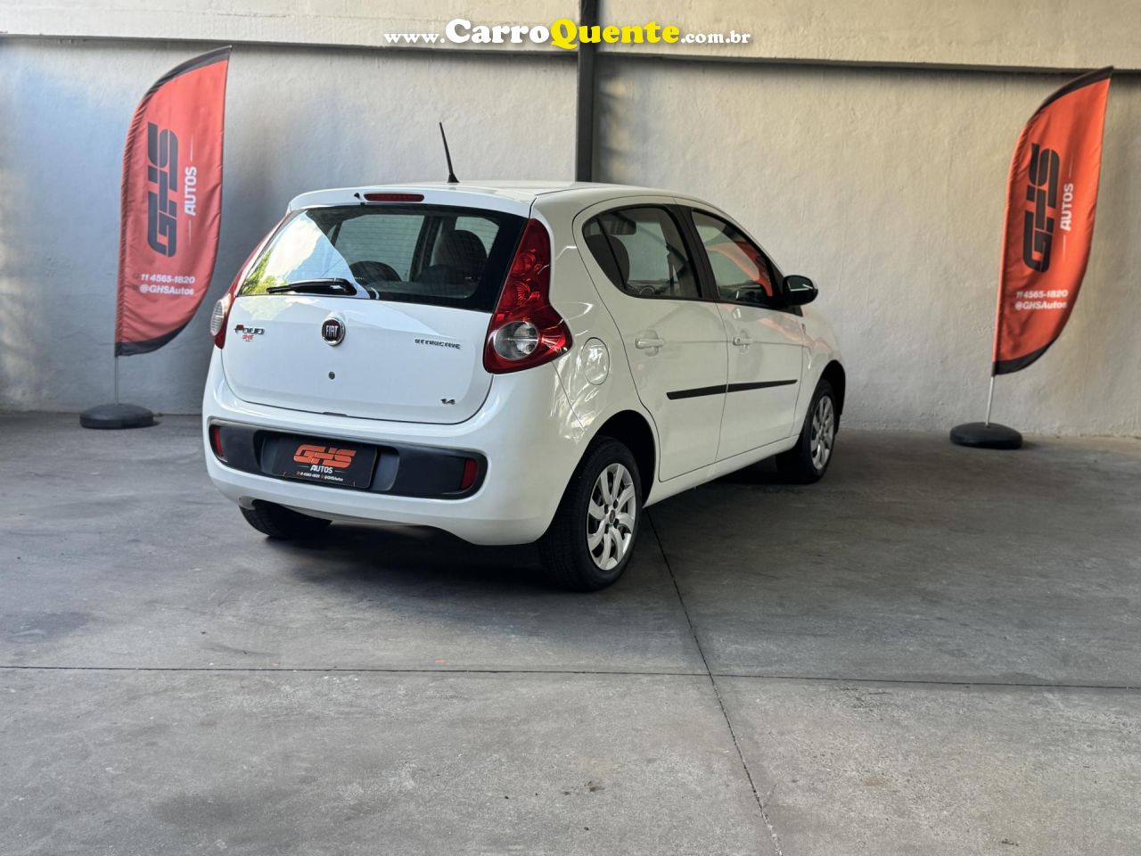 FIAT   PALIO ATTRA.ITÁLIA 1.4 EVO F.FLEX 8V 5P   BRANCO 2013 1.4 GASOLINA - Loja