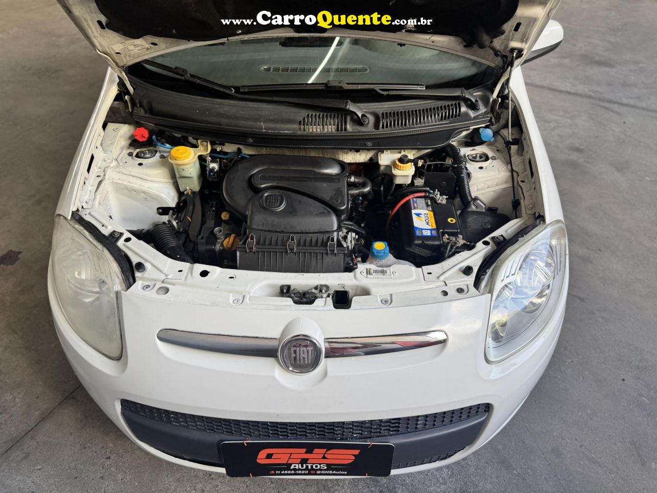 FIAT   PALIO ATTRA.ITÁLIA 1.4 EVO F.FLEX 8V 5P   BRANCO 2013 1.4 GASOLINA - Loja
