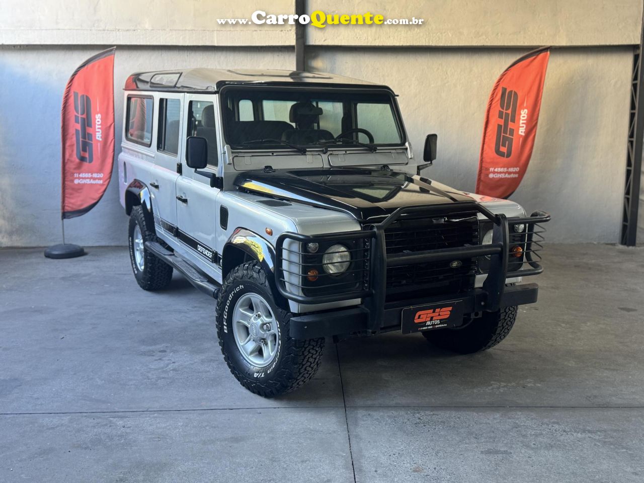 LAND ROVER   DEFENDER 110 2.5 HCPU TDI CS DIESEL   PRATA 2005 2.5 DIESEL - Loja