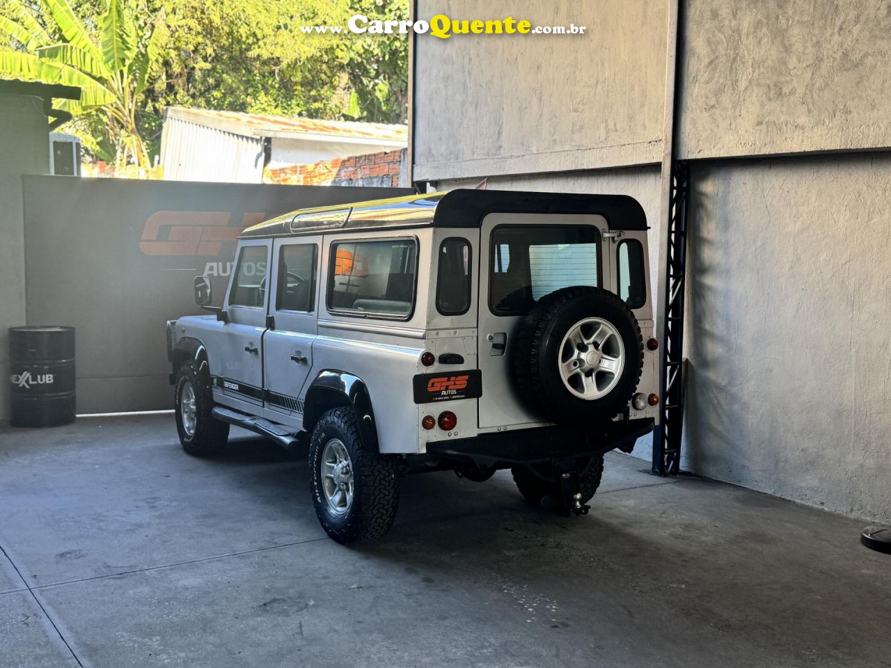 LAND ROVER   DEFENDER 110 2.5 HCPU TDI CS DIESEL   PRATA 2005 2.5 DIESEL - Loja
