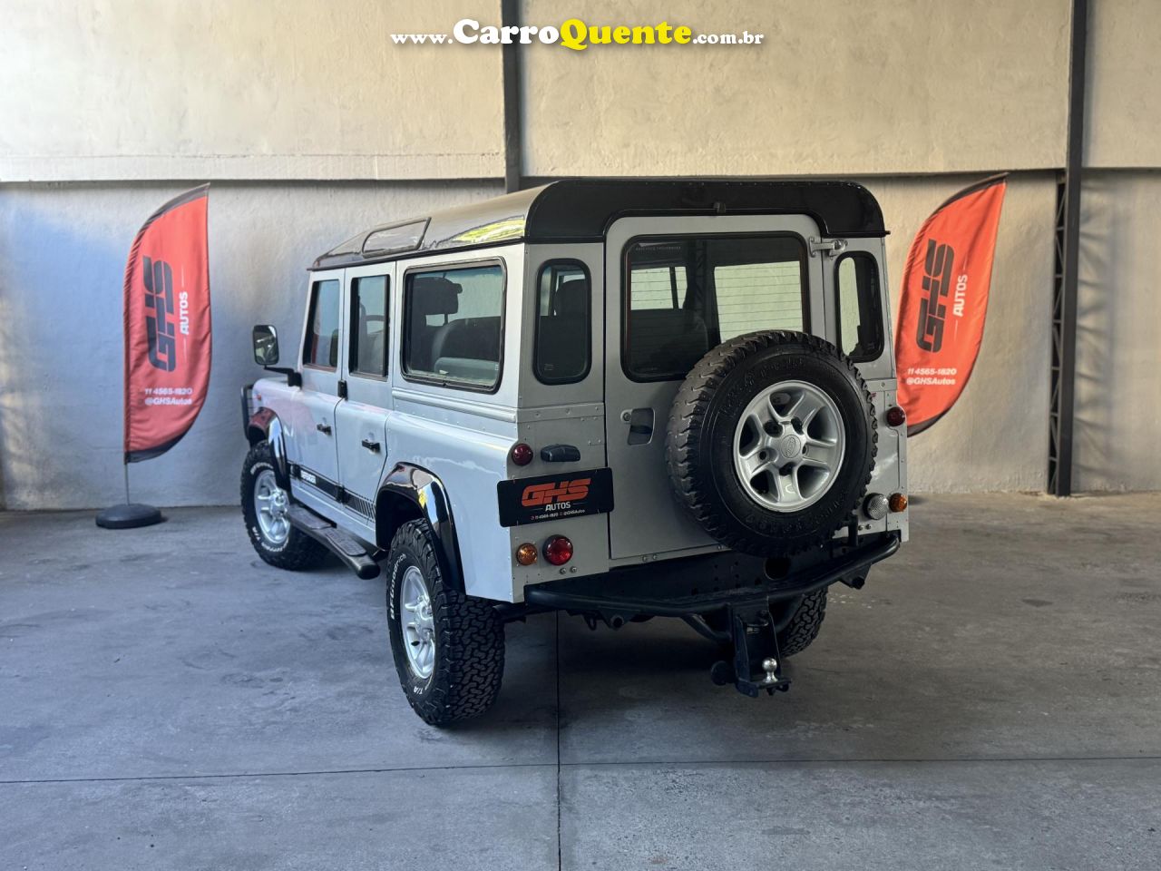 LAND ROVER   DEFENDER 110 2.5 HCPU TDI CS DIESEL   PRATA 2005 2.5 DIESEL - Loja