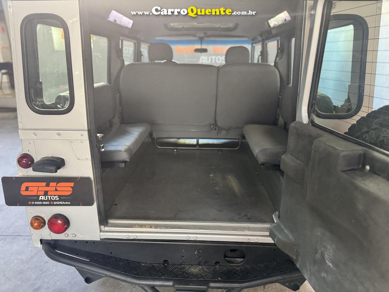 LAND ROVER   DEFENDER 110 2.5 HCPU TDI CS DIESEL   PRATA 2005 2.5 DIESEL - Loja