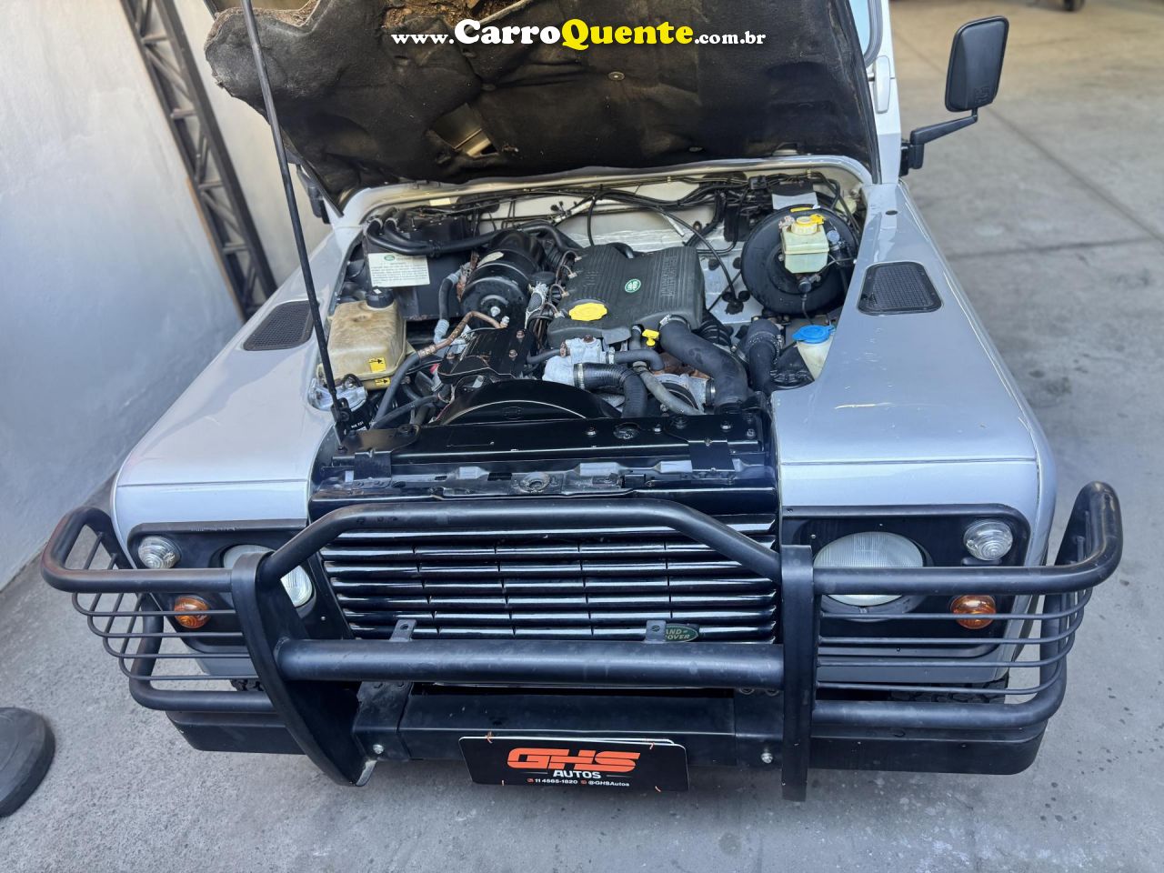 LAND ROVER   DEFENDER 110 2.5 HCPU TDI CS DIESEL   PRATA 2005 2.5 DIESEL - Loja