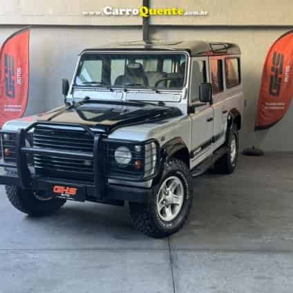 LAND ROVER   DEFENDER 110 2.5 HCPU TDI CS DIESEL   PRATA 2005 2.5 DIESEL