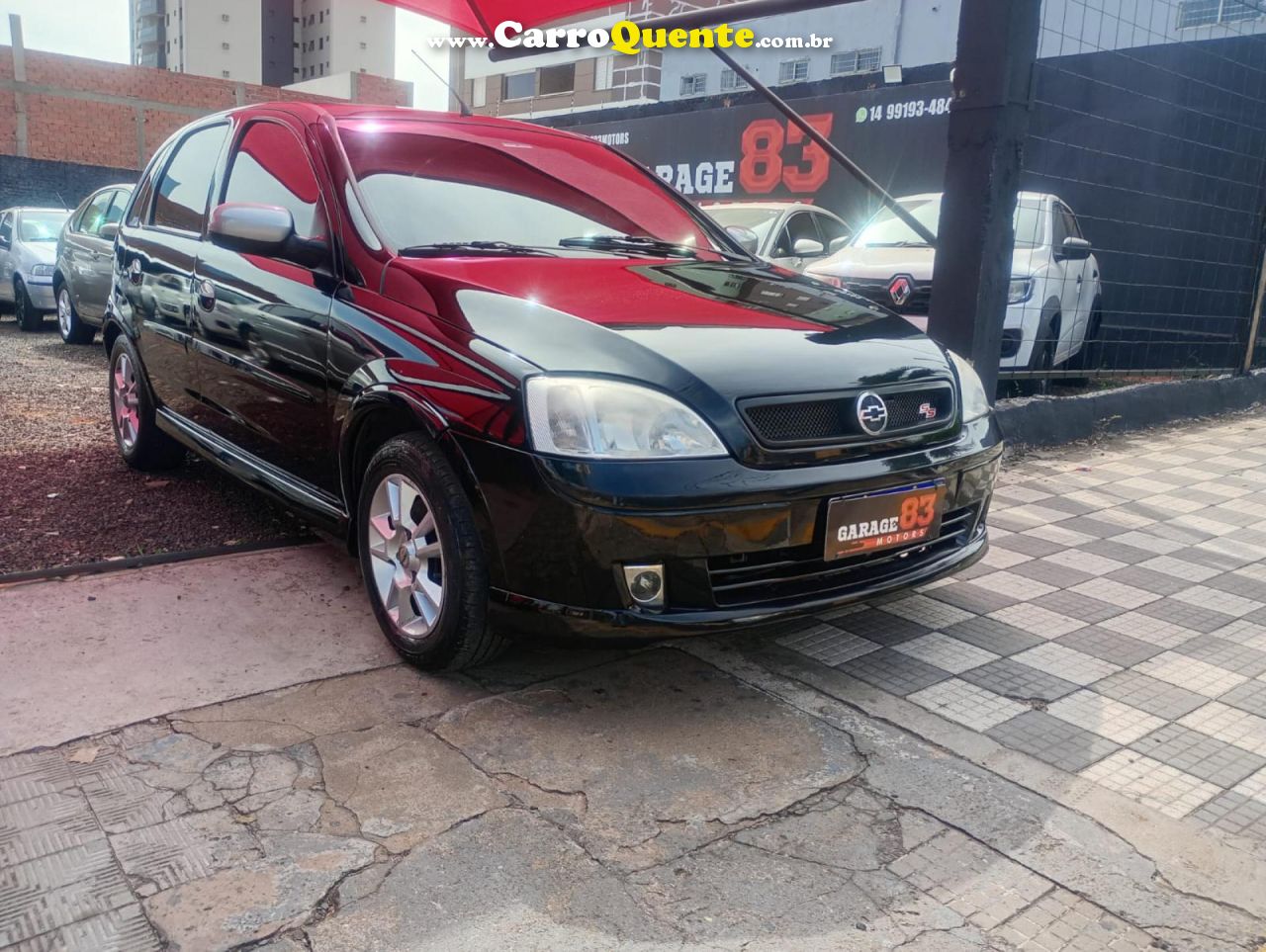 CHEVROLET   CORSA HAT. SS 1.8 MPFI 8V FLEXPOWER 5P   PRETO 2007 1.8 FLEX - Loja