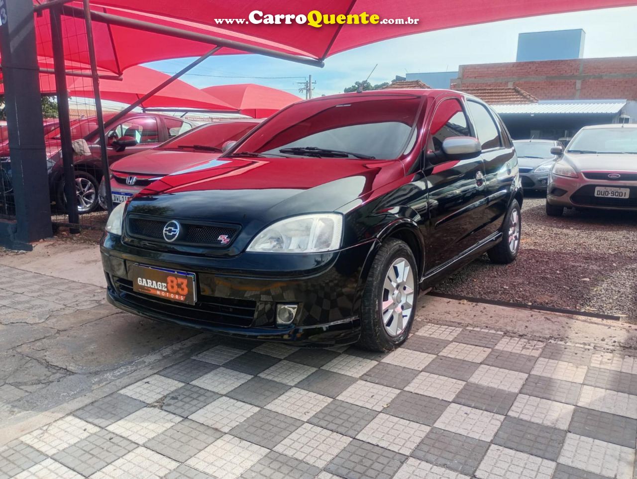 CHEVROLET   CORSA HAT. SS 1.8 MPFI 8V FLEXPOWER 5P   PRETO 2007 1.8 FLEX - Loja