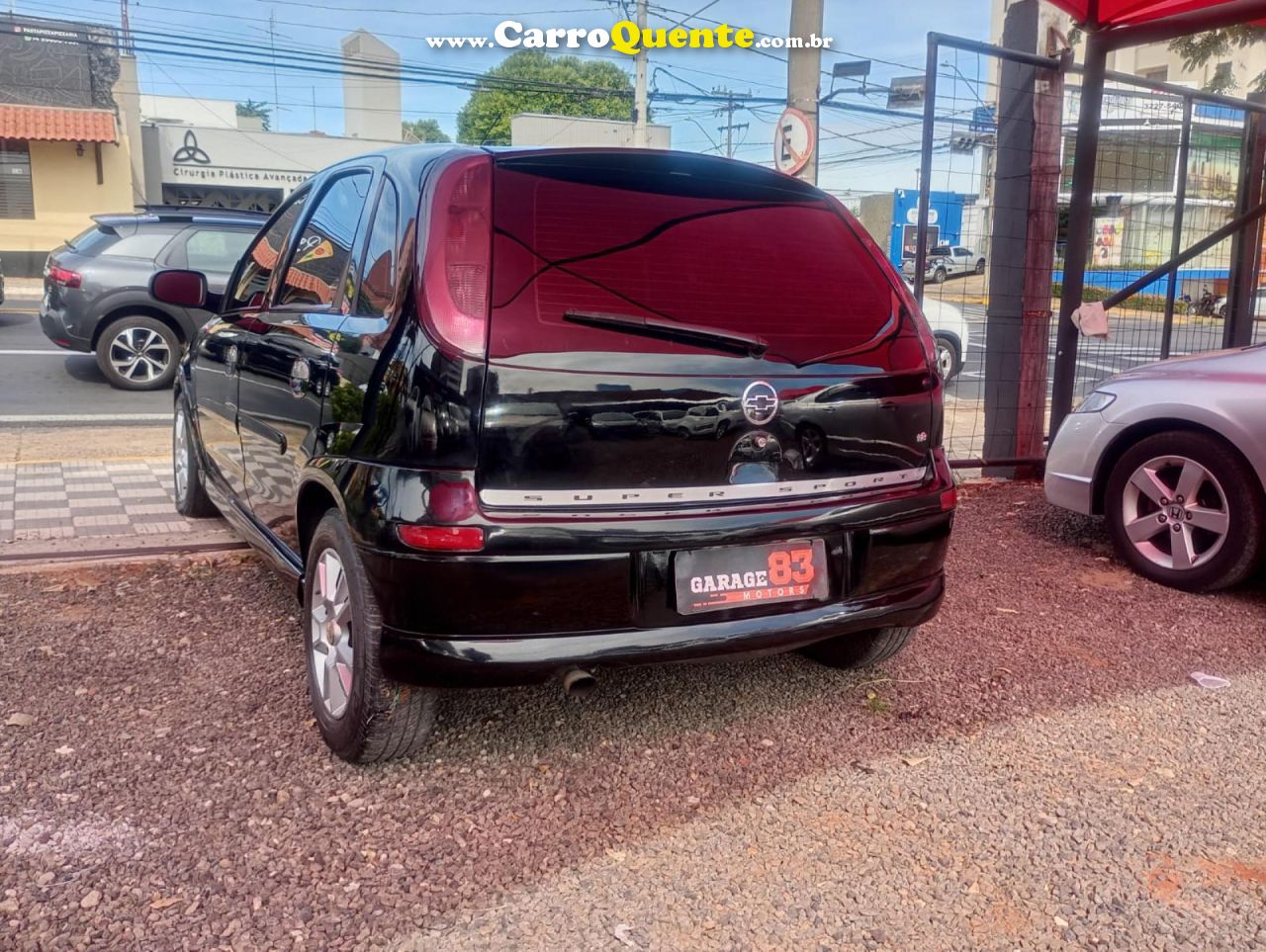 CHEVROLET   CORSA HAT. SS 1.8 MPFI 8V FLEXPOWER 5P   PRETO 2007 1.8 FLEX - Loja