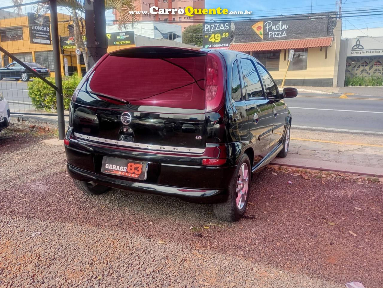 CHEVROLET   CORSA HAT. SS 1.8 MPFI 8V FLEXPOWER 5P   PRETO 2007 1.8 FLEX - Loja