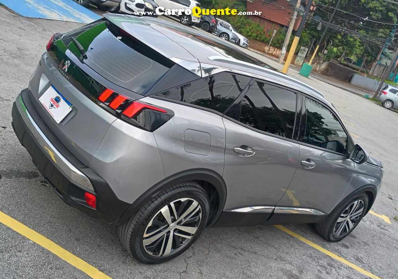 PEUGEOT   3008 GRIFFE 1.6 TURBO 16V 5P AUT.   PRATA 2018 1.6 GASOLINA - Loja