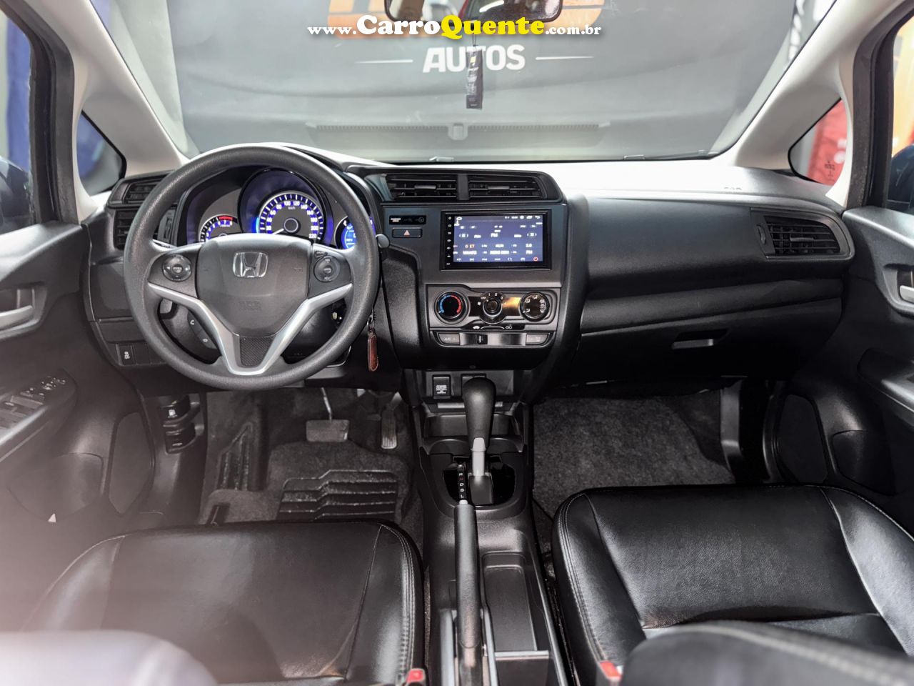 HONDA   FIT PERSONAL 1.5 FLEXONE 16V 5P AUT.   AZUL 2019 1.5 GASOLINA - Loja
