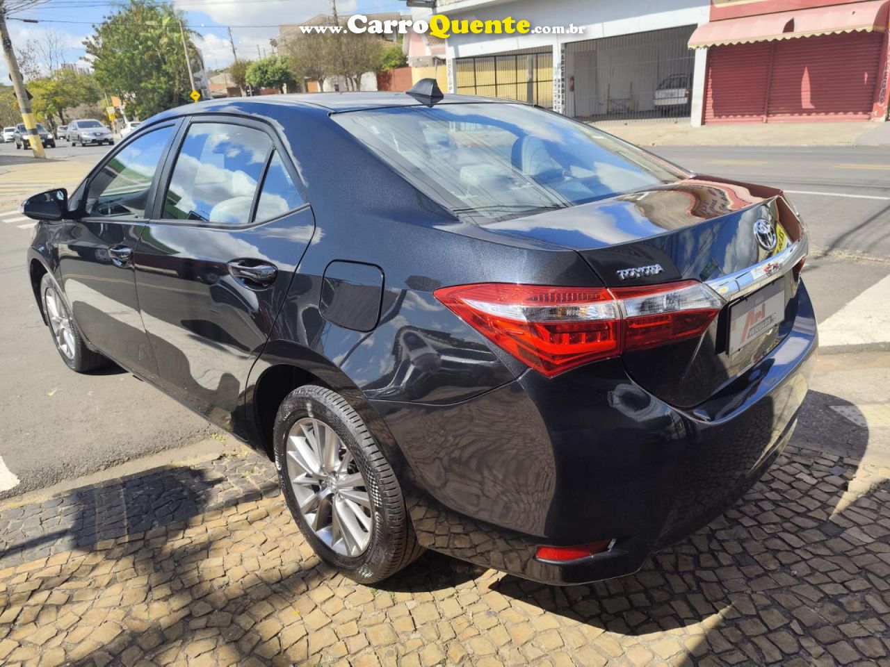 TOYOTA   COROLLA XEI 2.0 FLEX 16V AUT.   PRETO 2017 2.0 FLEX - Loja