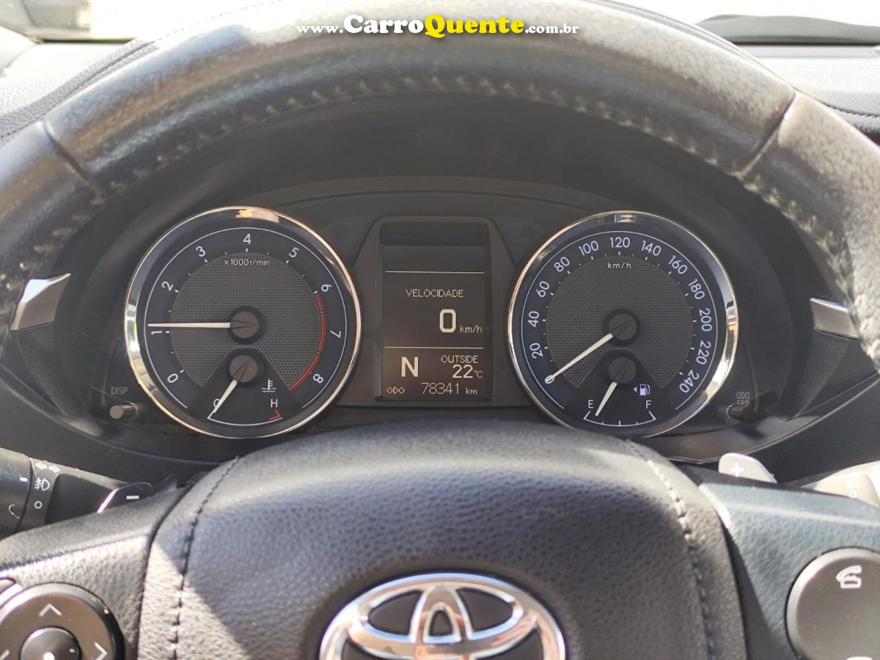 TOYOTA   COROLLA XEI 2.0 FLEX 16V AUT.   PRETO 2017 2.0 FLEX - Loja