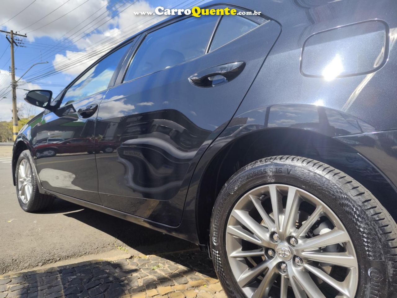 TOYOTA   COROLLA XEI 2.0 FLEX 16V AUT.   PRETO 2017 2.0 FLEX - Loja