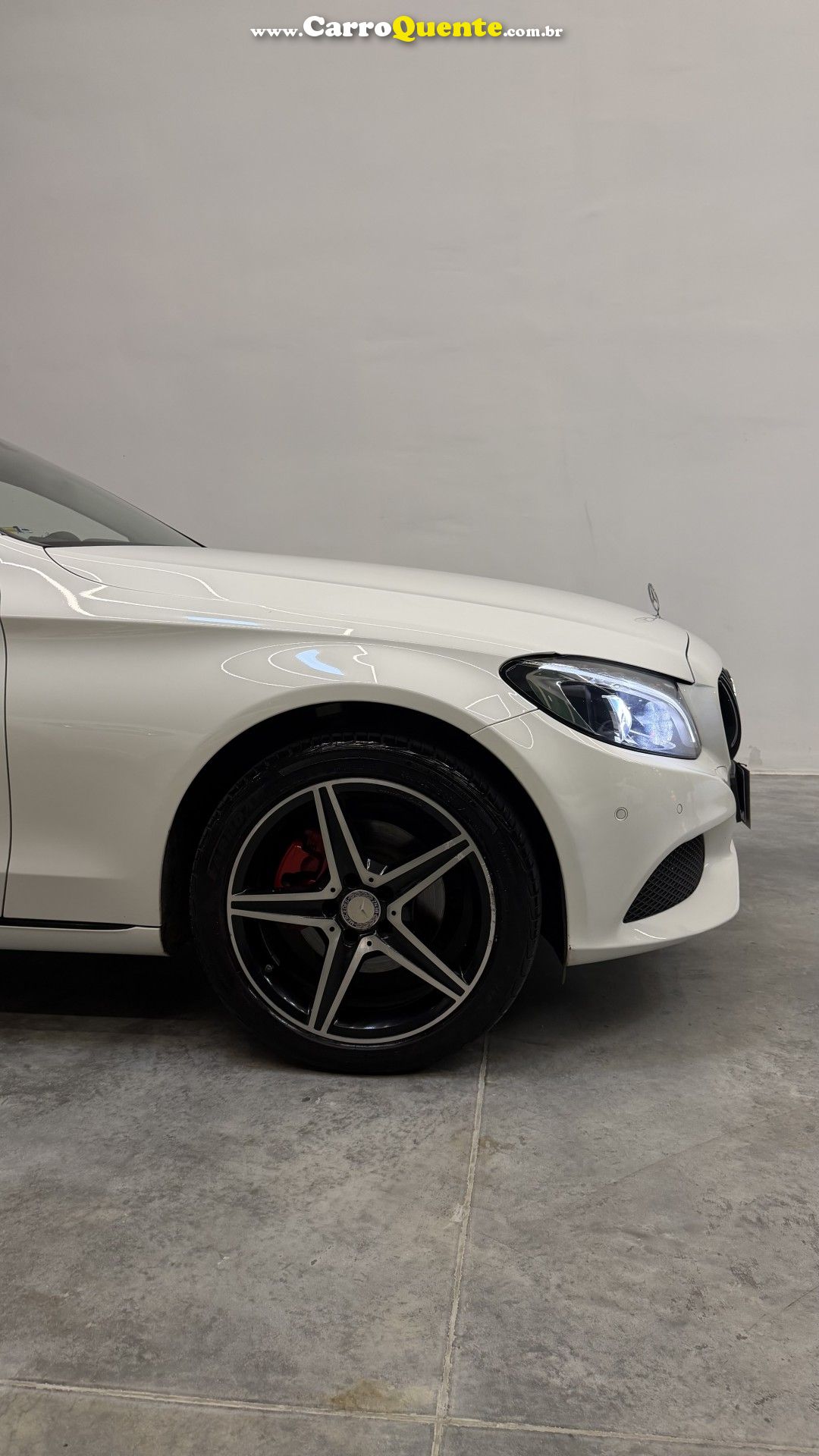 MERCEDES-BENZ   C-200 AVANTGARDE 2.0 TB 16V 184CV AUT.   BRANCO 2017 2.0 GASOLINA - Loja