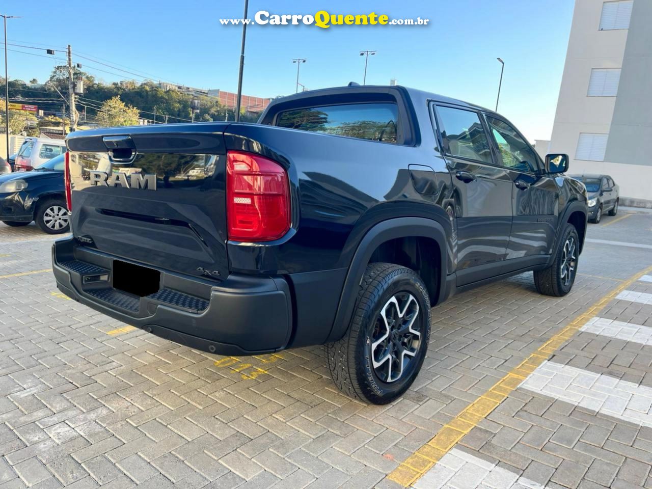 RAM   RAMPAGE REBEL 2.0 TB CD 4X4 DIESEL AUT.   PRETO 2024 2.0 DIESEL - Loja