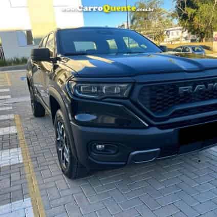RAM   RAMPAGE REBEL 2.0 TB CD 4X4 DIESEL AUT.   PRETO 2024 2.0 DIESEL