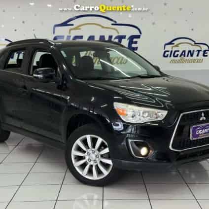 MITSUBISHI   ASX 2.0 16V 160CV AUT.   PRETO 2015 2.0 GASOLINA