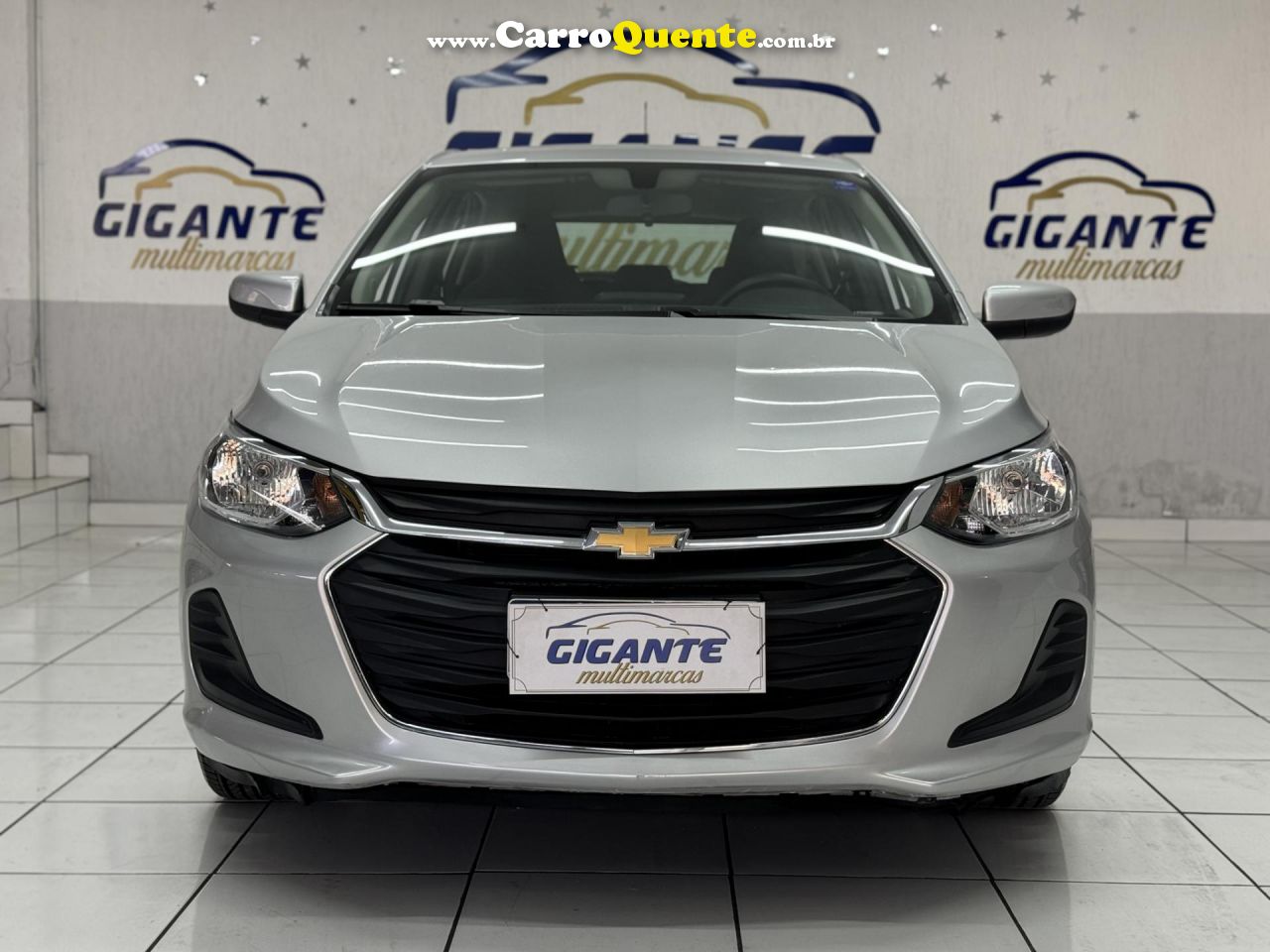 CHEVROLET   ONIX HATCH 1.0 12V FLEX 5P MEC.   PRATA 2023 1.0 FLEX - Loja