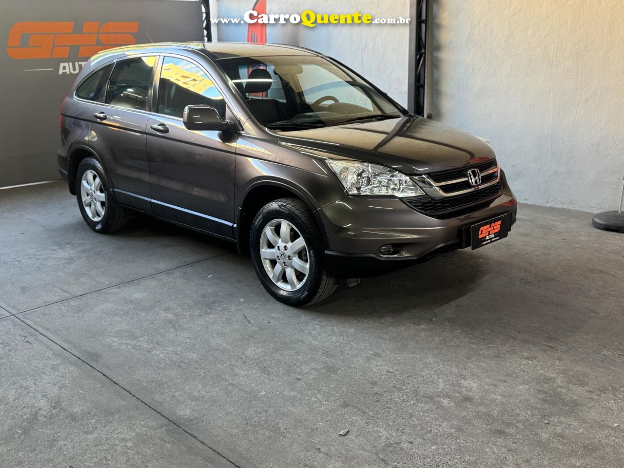 HONDA   CR-V LX 2.0 16V 2WD2.0 FLEXONE AUT.   CINZA 2011 2.0 GASOLINA - Loja