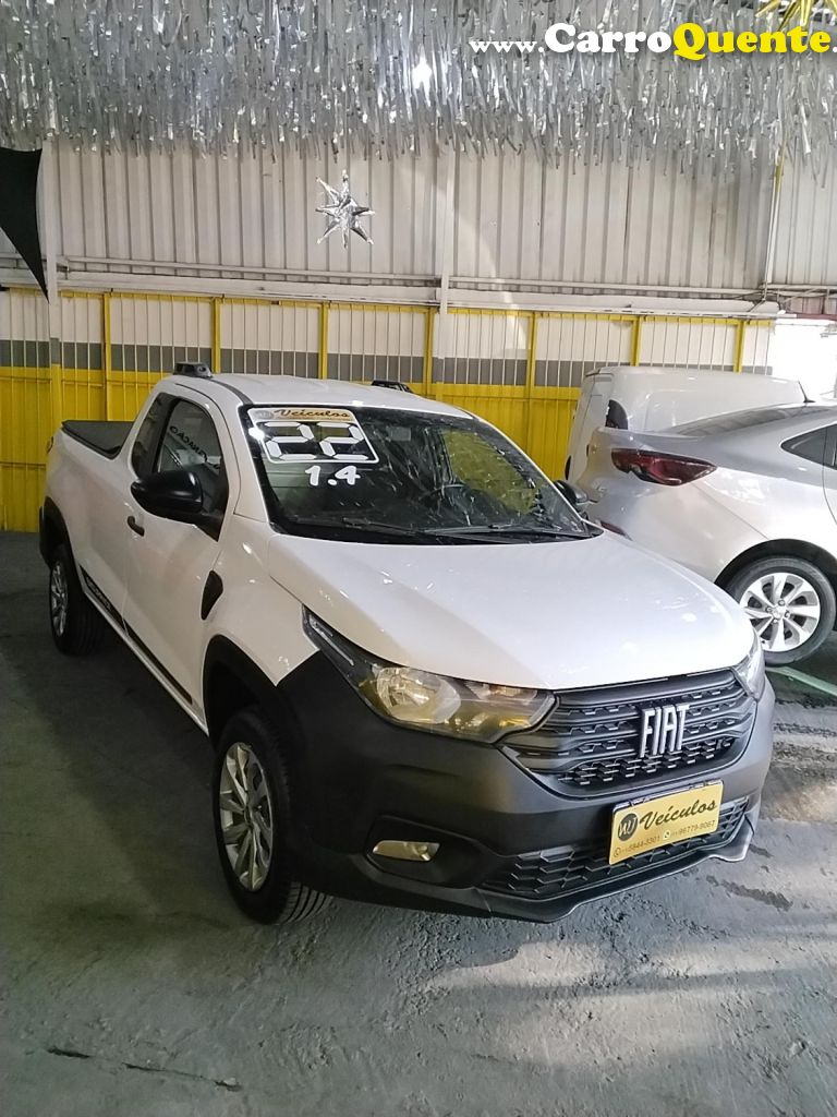 FIAT   STRADA ENDURANCE 1.4 FLEX 8V CS PLUS   BRANCO 2022 1.4 FLEX - Loja