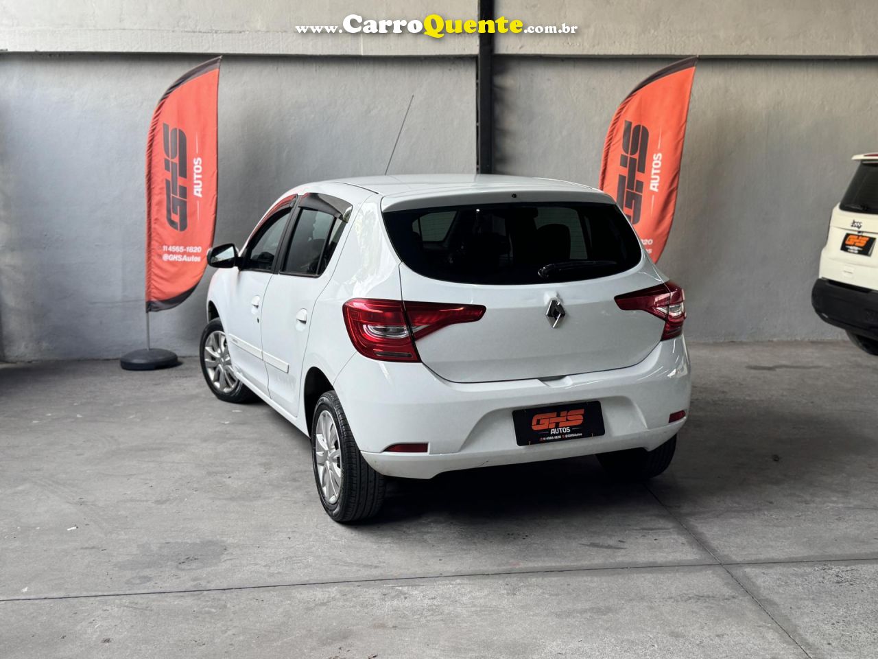 RENAULT   SANDERO LIFE FLEX 1.0 12V 5P MEC.   BRANCO 2021 1.0 FLEX - Loja