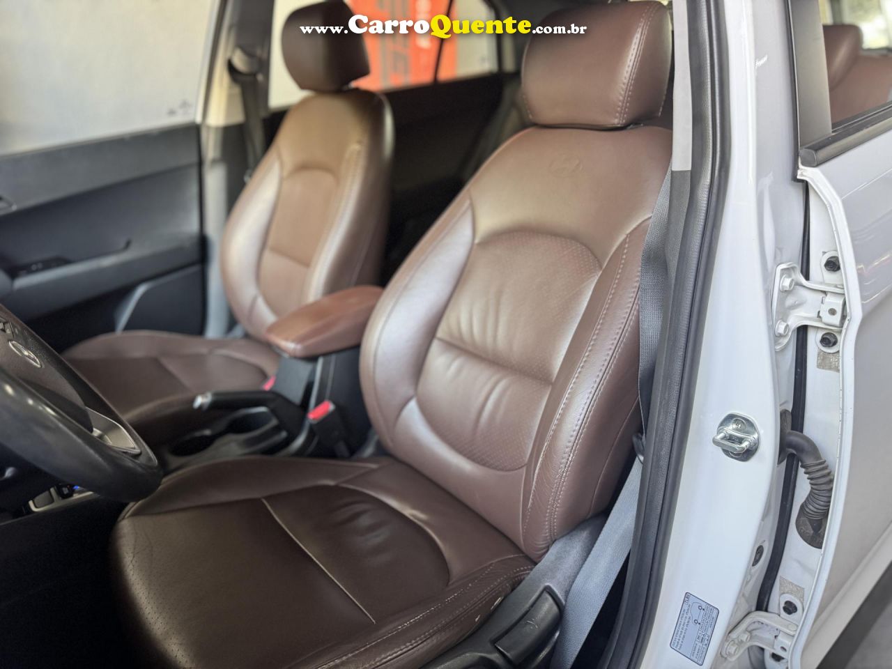 HYUNDAI   CRETA ATTITUDE 1.6 16V FLEX AUT.   BRANCO 2019 1.6 FLEX - Loja