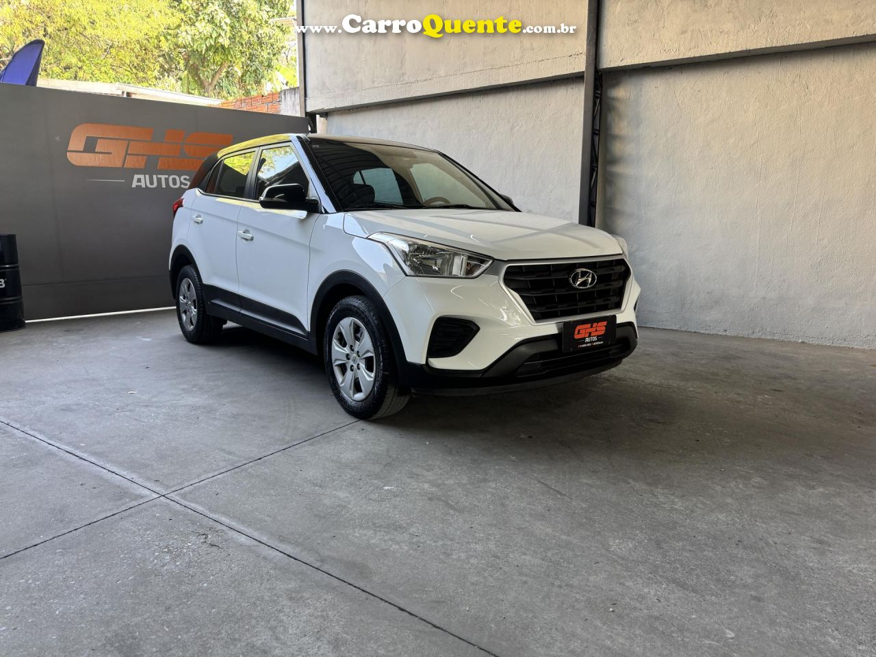HYUNDAI   CRETA ATTITUDE 1.6 16V FLEX AUT.   BRANCO 2019 1.6 FLEX - Loja
