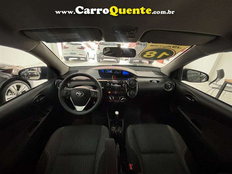ETIOS 1.5 XS SEDAN 16V FLEX 4P AUTOMTICO 2018 - Loja
