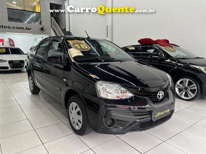 ETIOS 1.5 XS SEDAN 16V FLEX 4P AUTOMTICO 2018 - Loja