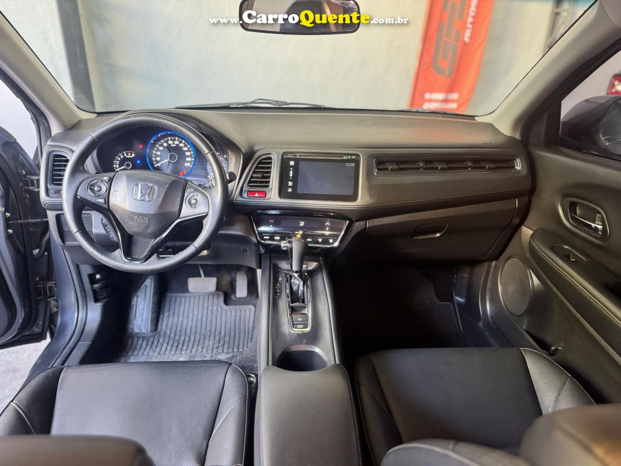 HONDA   HR-V EXL 1.8 FLEXONE 16V 5P AUT.   PRATA 2018 1.8 GASOLINA - Loja