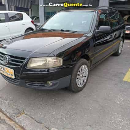 VOLKSWAGEN   PARATI 1.6 MI PLUS TOTAL FLEX  8V 4P   PRETO 2006 1.6 FLEX