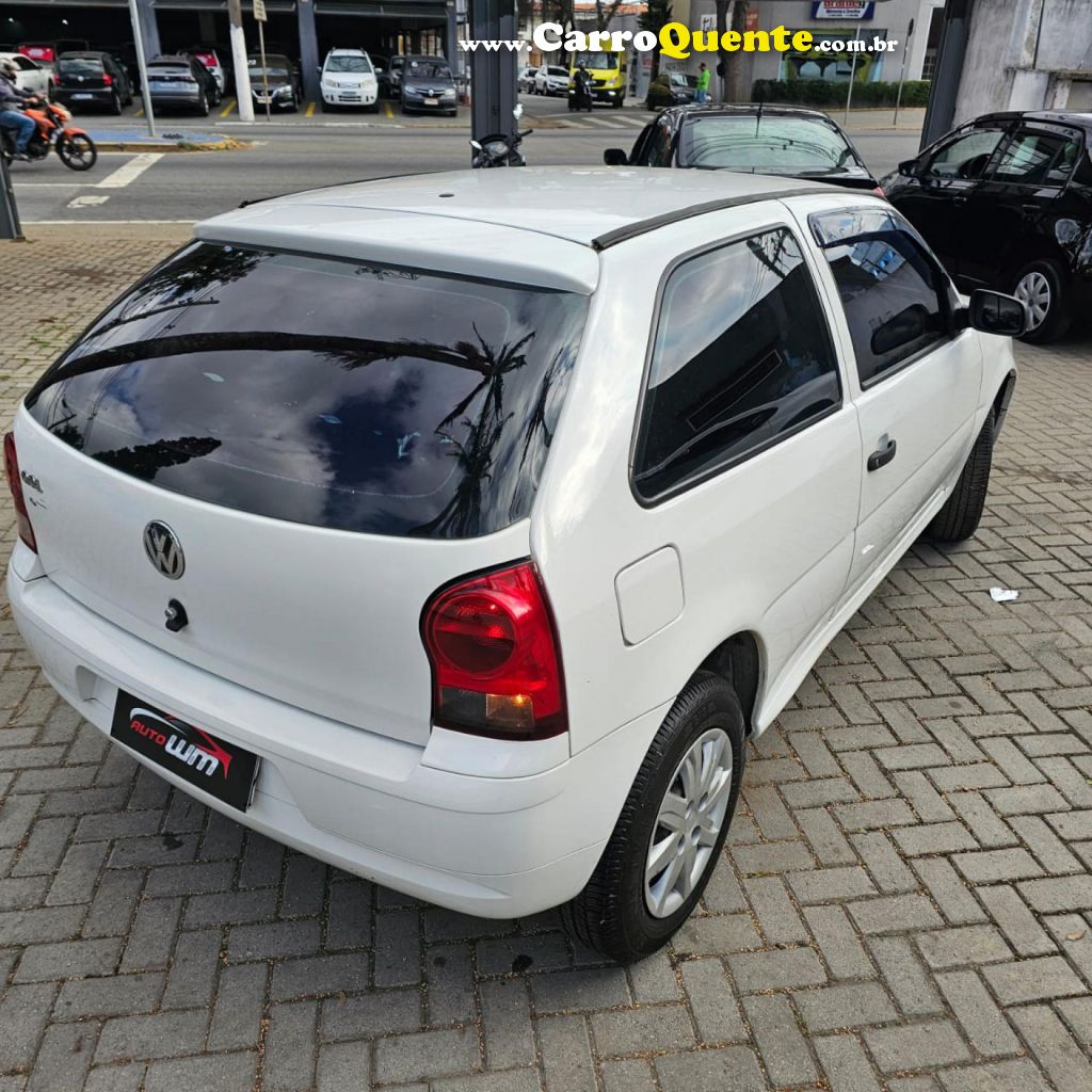 VOLKSWAGEN   GOL (NOVO) 1.0 MI TOTAL FLEX 8V 4P   BRANCO 2014 1.0 FLEX - Loja