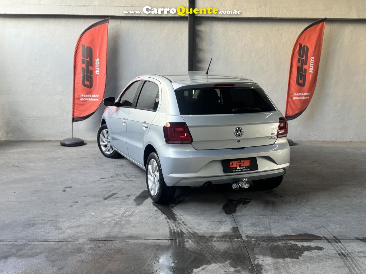 VOLKSWAGEN   GOL 1.6 MSI FLEX 16V 5P AUT.   PRATA 2022 1.6 FLEX - Loja