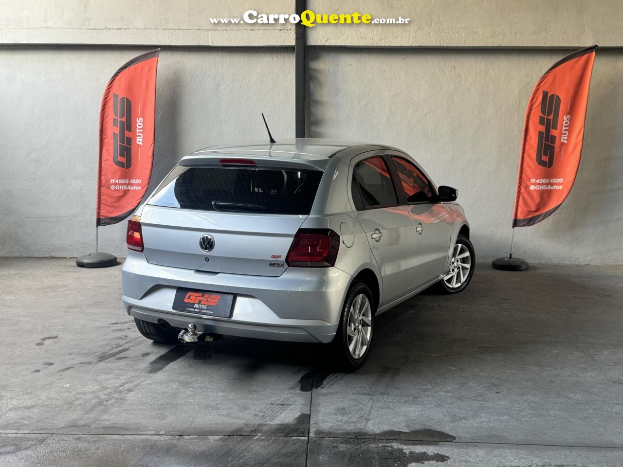 VOLKSWAGEN   GOL 1.6 MSI FLEX 16V 5P AUT.   PRATA 2022 1.6 FLEX - Loja
