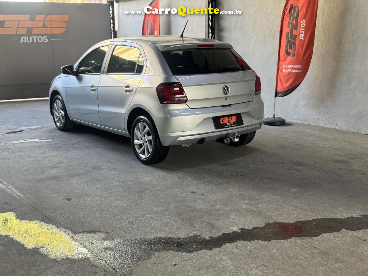 VOLKSWAGEN   GOL 1.6 MSI FLEX 16V 5P AUT.   PRATA 2022 1.6 FLEX - Loja
