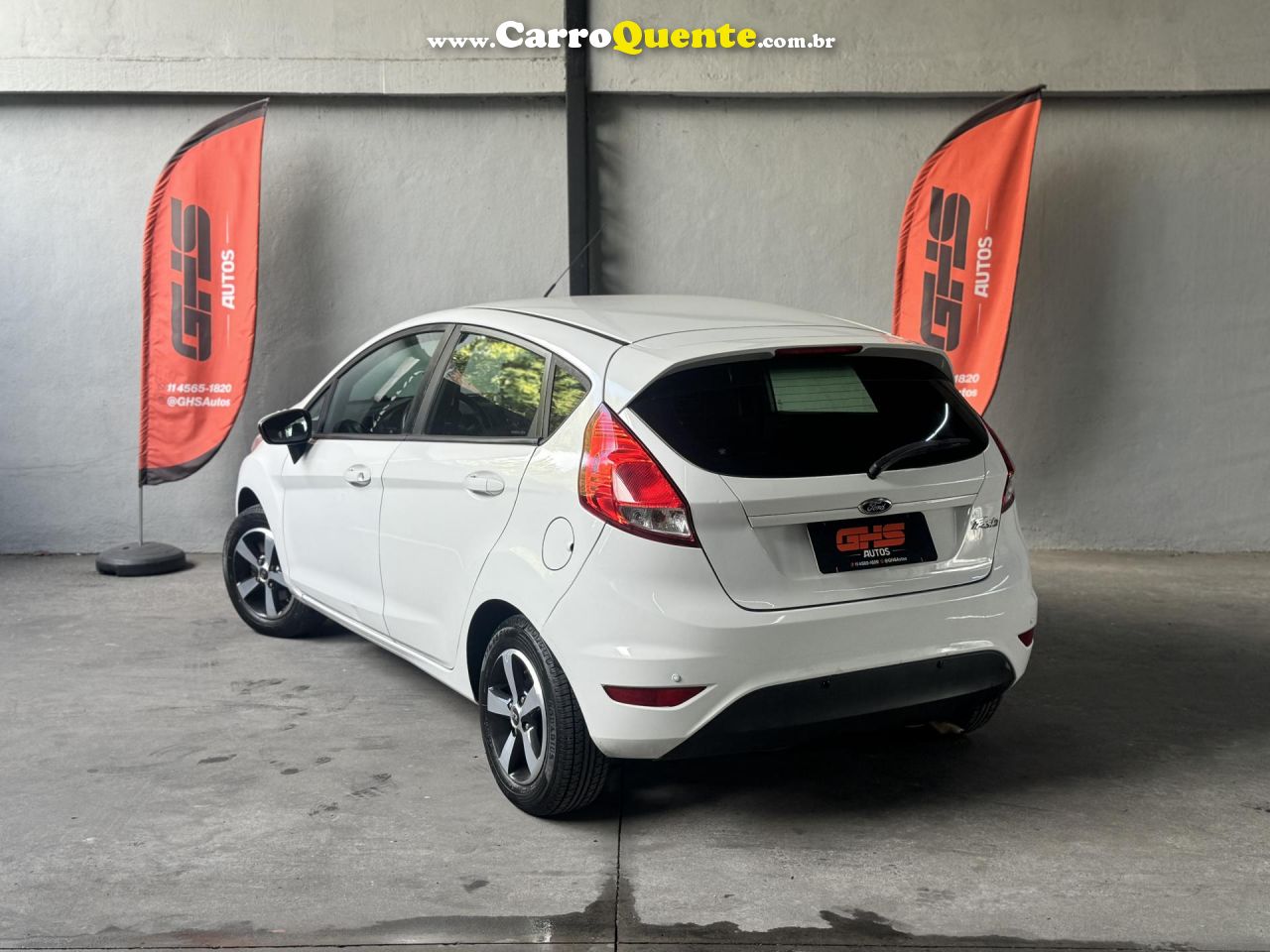 FORD   FIESTA 1.5 16V FLEX MEC. 5P   BRANCO 2014 1.5 FLEX - Loja