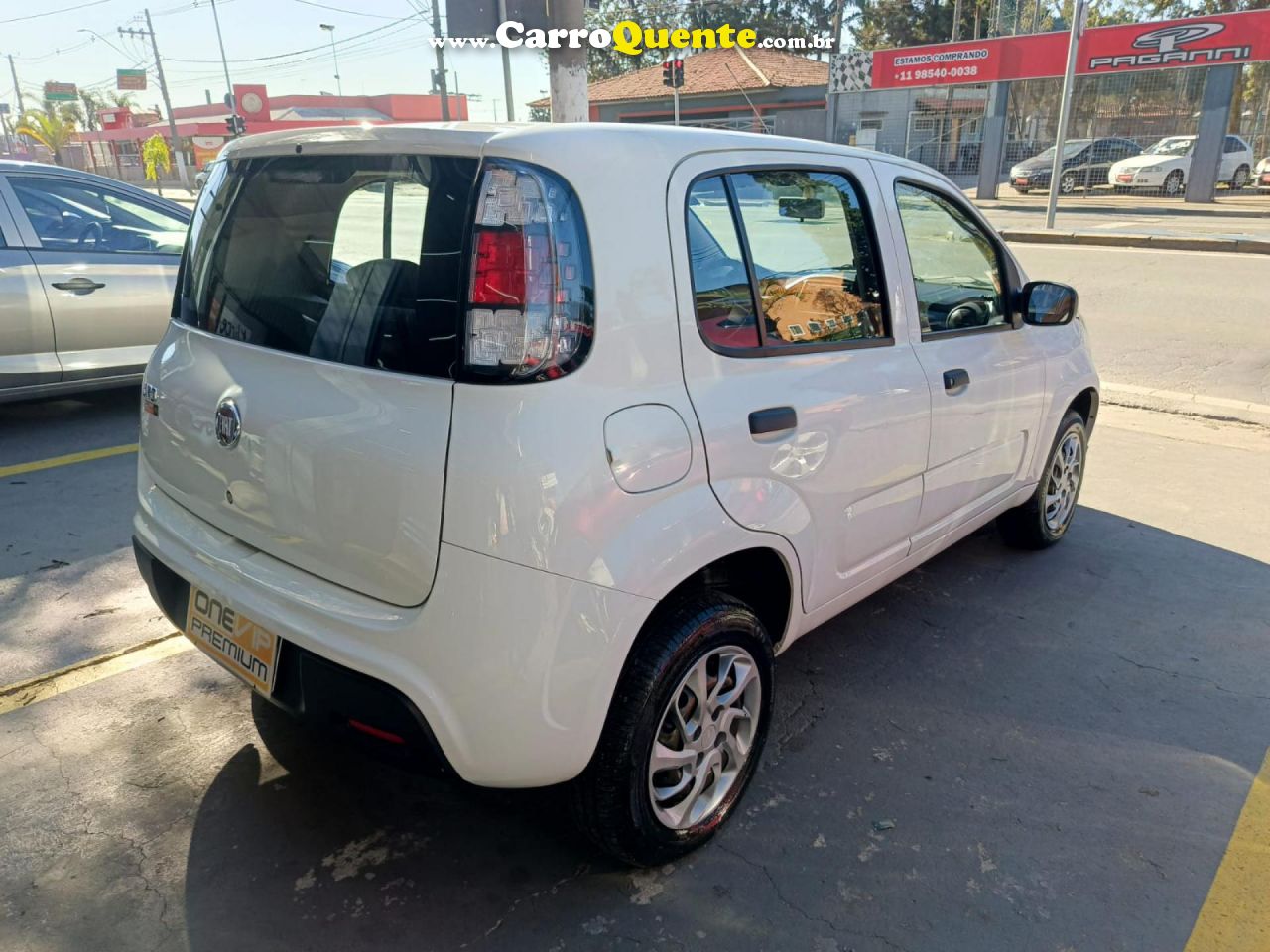 FIAT   UNO ATTRACTIVE 1.0 FIRE FLEX 8V 5P   BRANCO 2021 1.0 FLEX - Loja