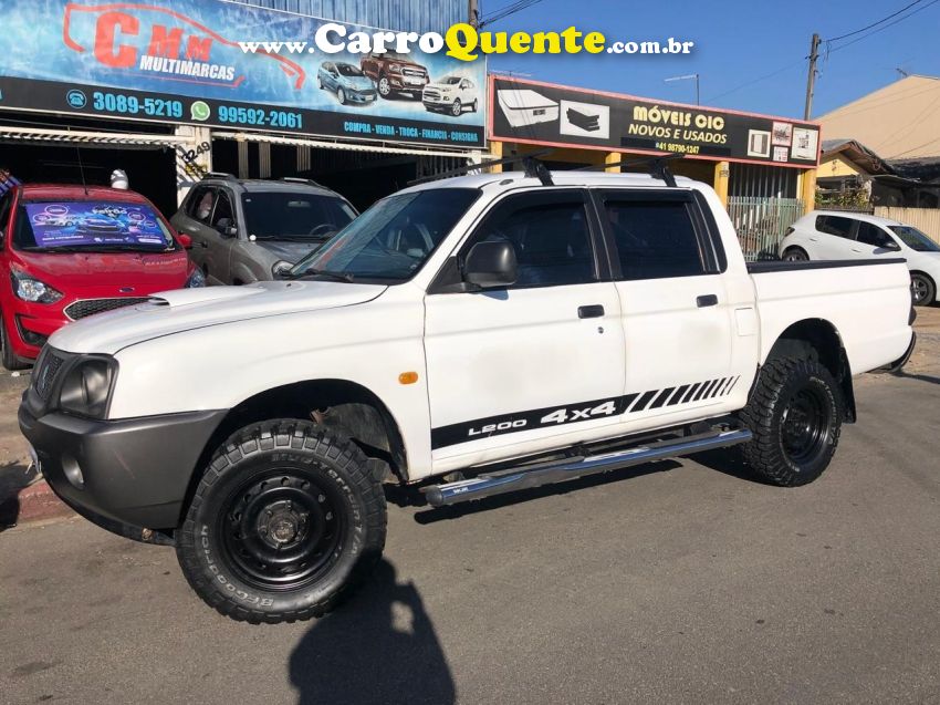 Mitsubishi L200 2.5 GL 4X4 CD 8V TURBO DIESEL 4P MANUAL - Loja